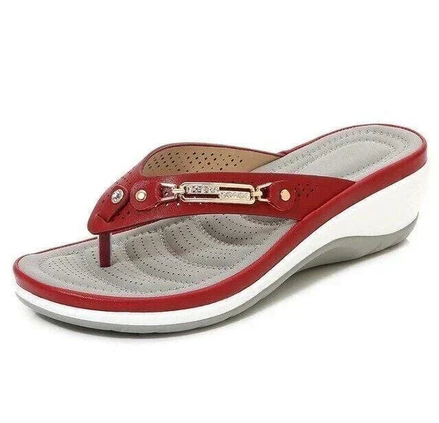 Miranda® | Softly Padded Flip-Flop Sandals