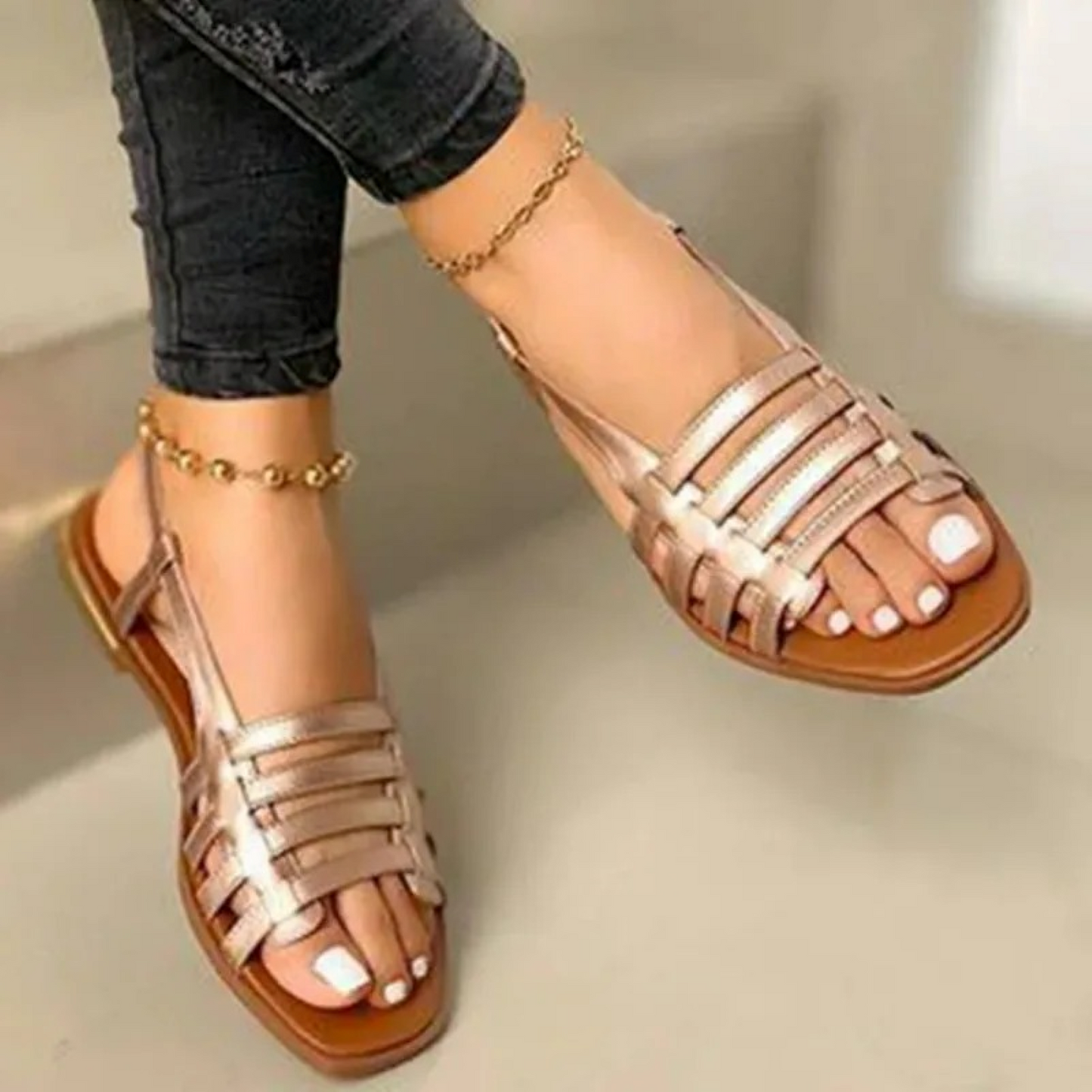 Amets® | Flat Sole Sandals