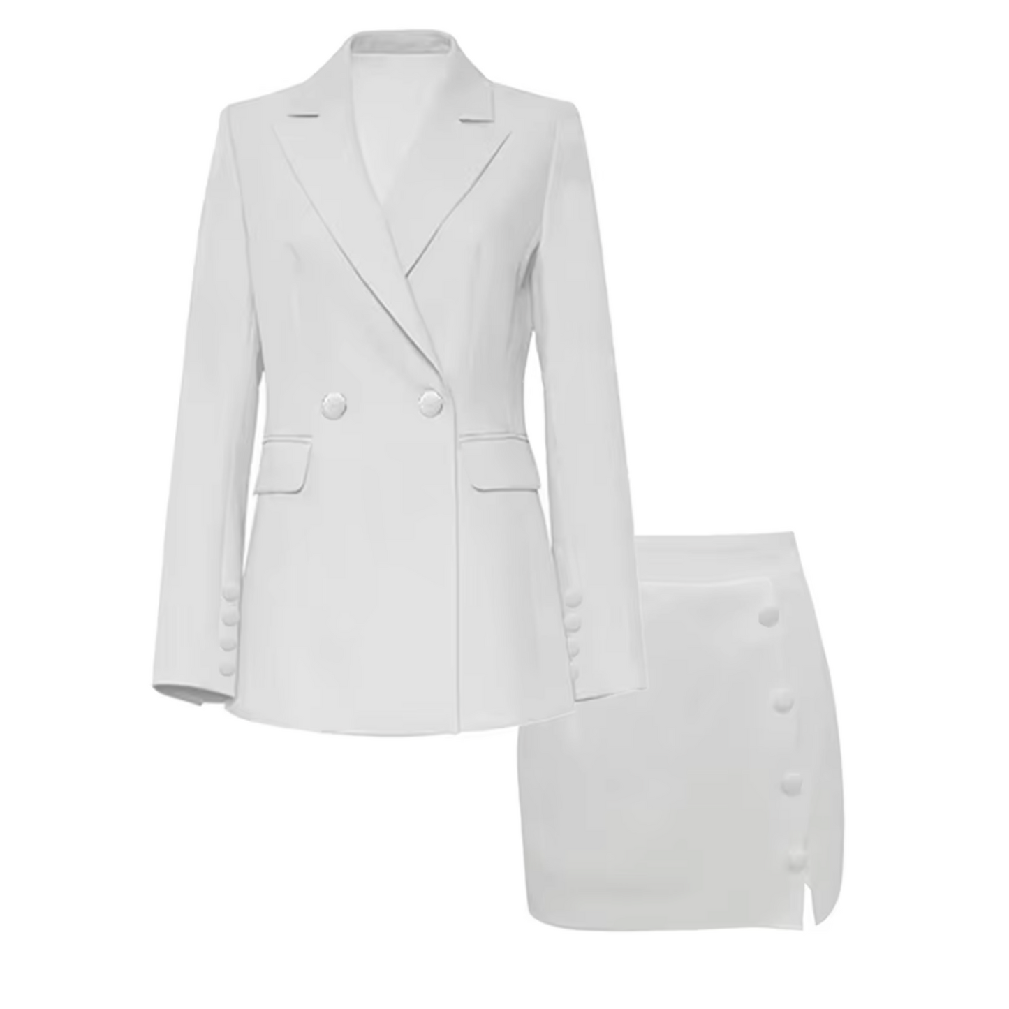 Camila® | Elegant coat and skirt set