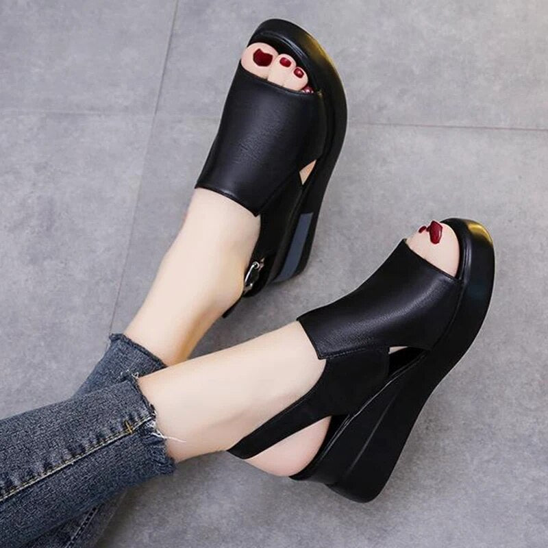 Porfiria® | Comfortable Platform Sandals