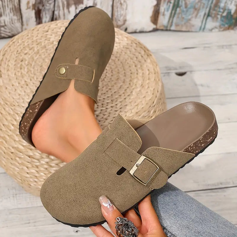 Savannah® | Mule sandals with vintage charm