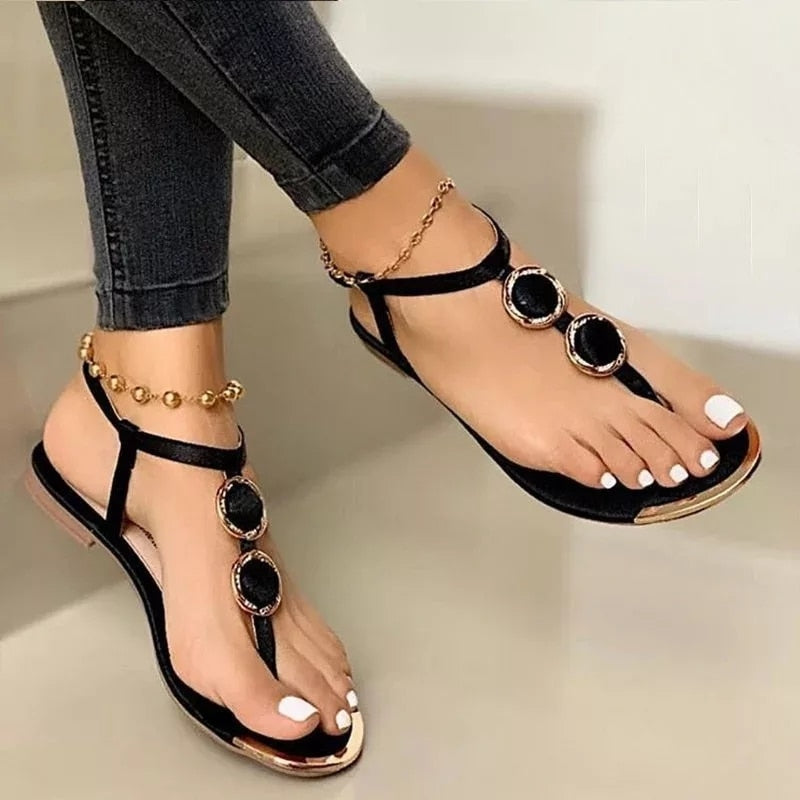 Selena® | Women'S Flat Sandals Summer Beach Shoes