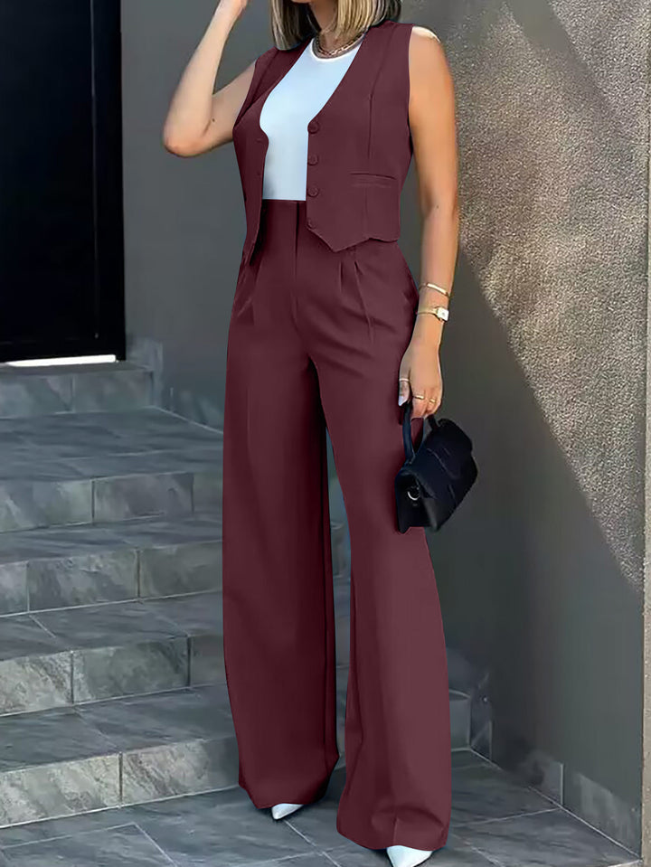 Asmara® | European Fashion Wide Leg Jacket