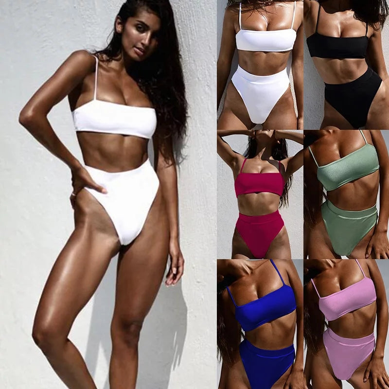 Barika® | High-Waisted Bikini Set