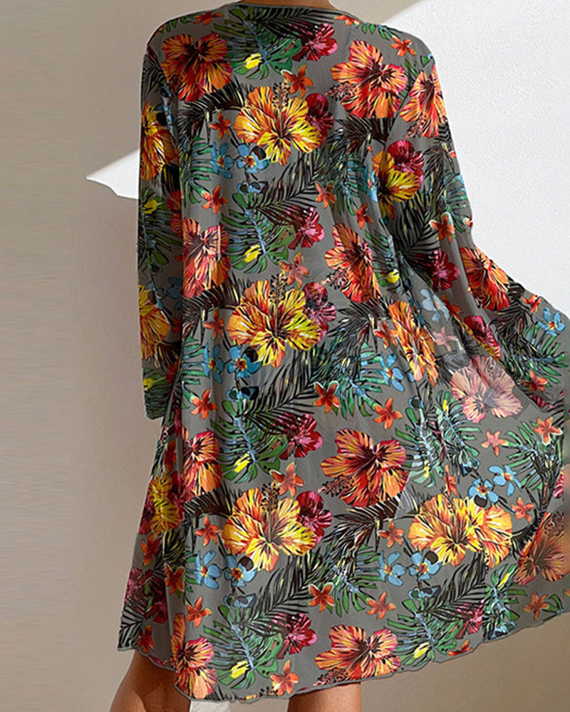 Angela® | Bikini and floral skirt