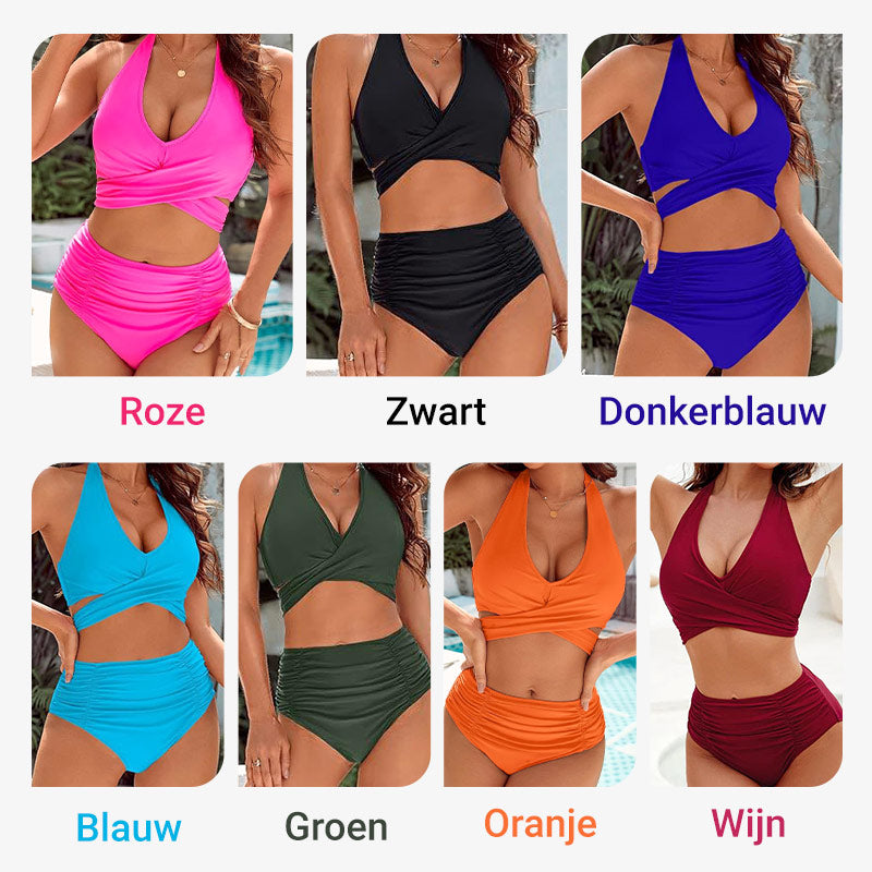 Consuelo® | Tummy Control Swimsuits Modest High Waist Bikini Sets