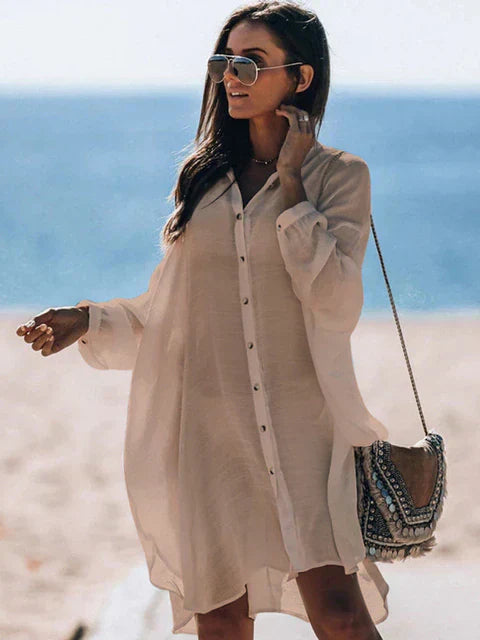 Natalia | Bikini Cover Up Shirt for Women