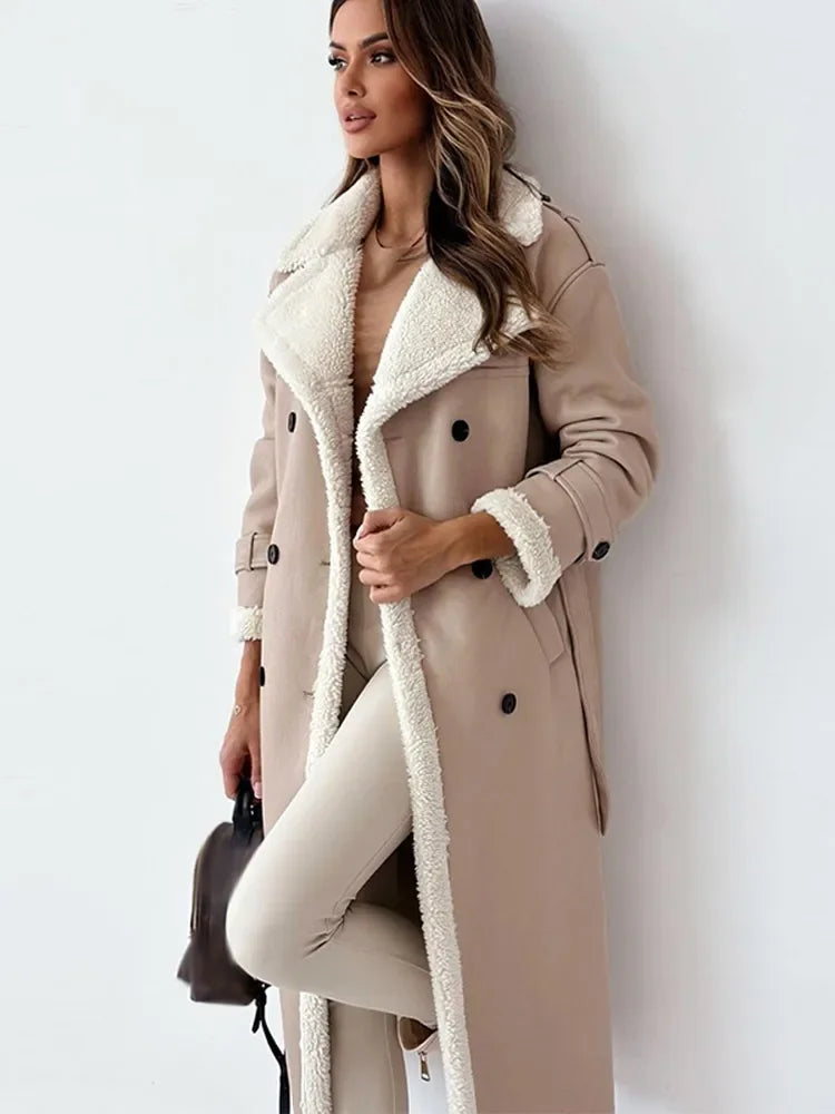 Abigail® | Elegant long winter coat for women