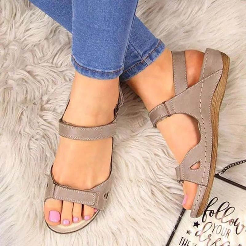 Inés® | Ergonomic Women'S Sandals With Velcro Fastening