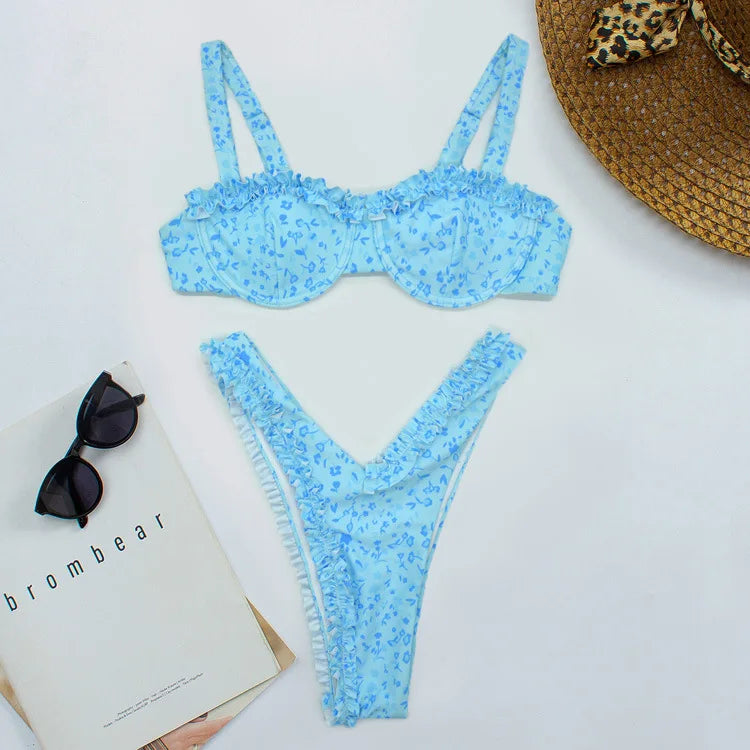 Chloe® | Bikini With Ruffle Details