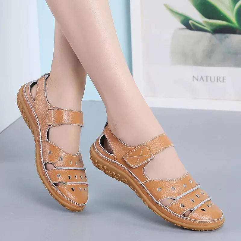 Mia® | Spring Sandals With Comfortable Velcro Fastener