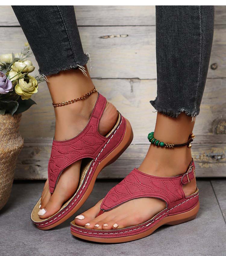 Irene® | Romanza Stylish wedge sandals for the summer beach look