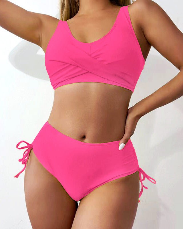 Ana® | Plain Bikini With A Sporty Twist And Drawstring
