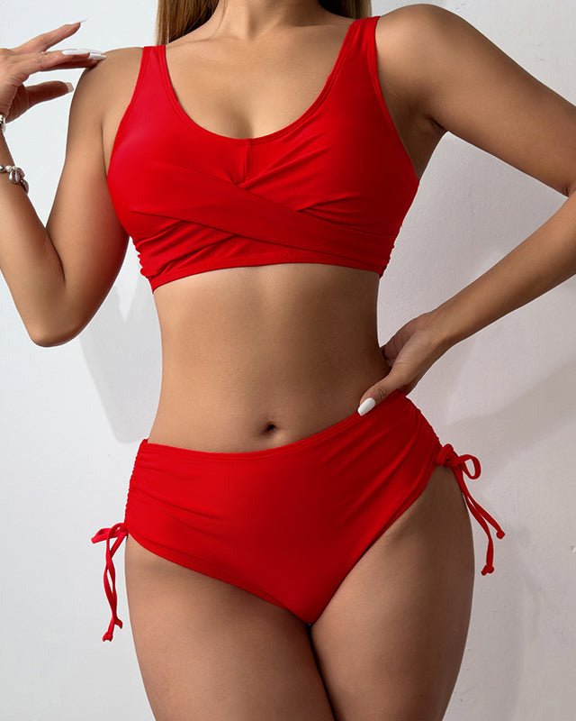Ana® | Plain Bikini With A Sporty Twist And Drawstring