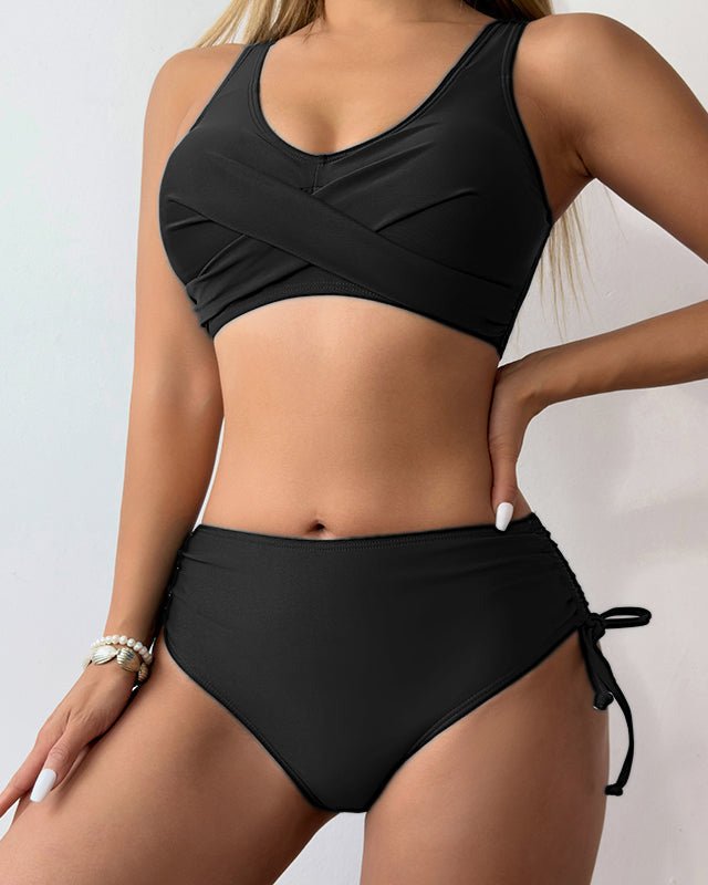 Ana® | Plain Bikini With A Sporty Twist And Drawstring