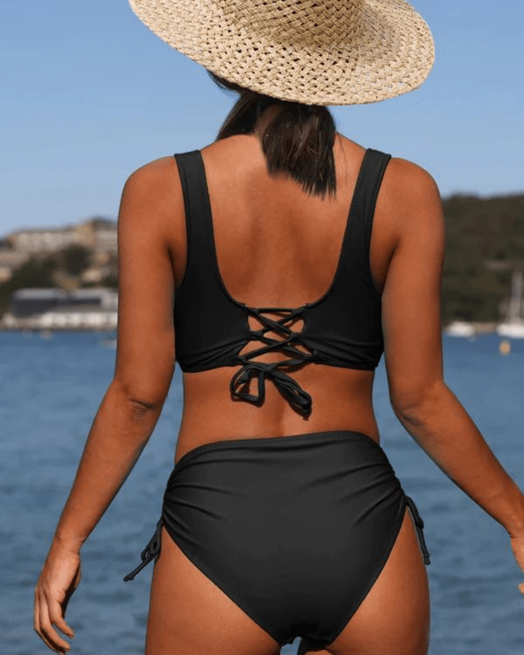 Ana® | Plain Bikini With A Sporty Twist And Drawstring