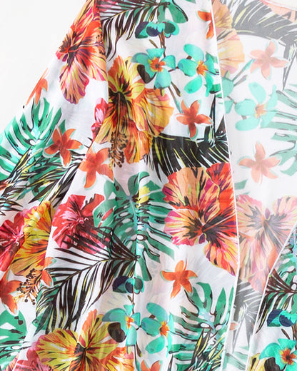 Angela® | Bikini and floral skirt