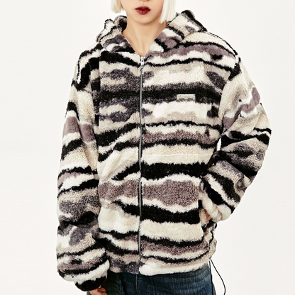 Solange® | Fluffy tiger jacket