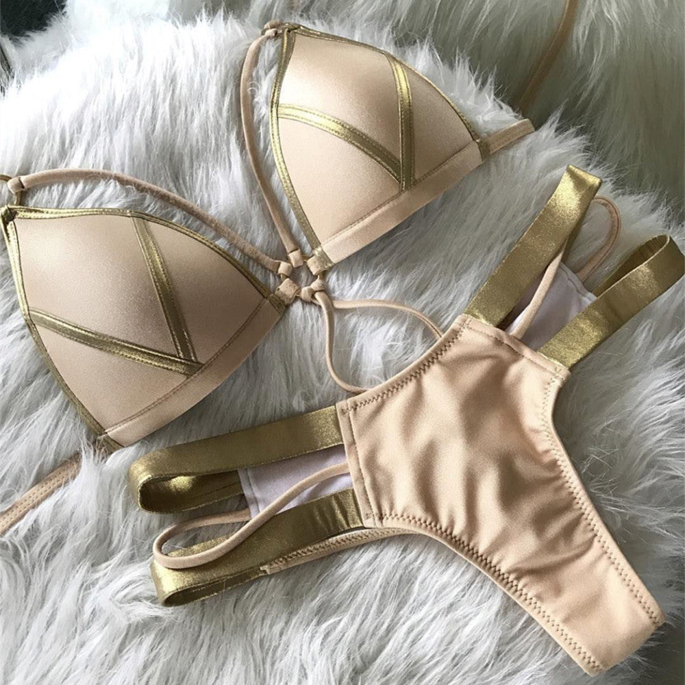 Brastias® | Bikini With Bronze Sides
