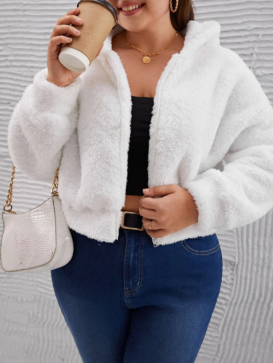 Lía® | Teddy jacket with hood