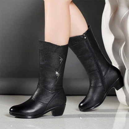 Barbara® | High boots with single zip fastening