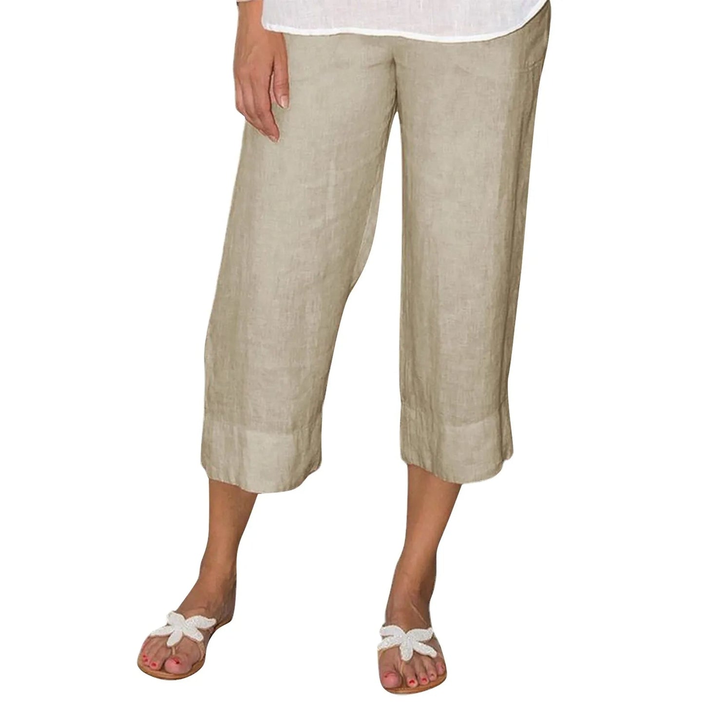 Abigail® | Casual linen trousers