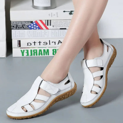 Esther® | Casual leather summer sandals for women