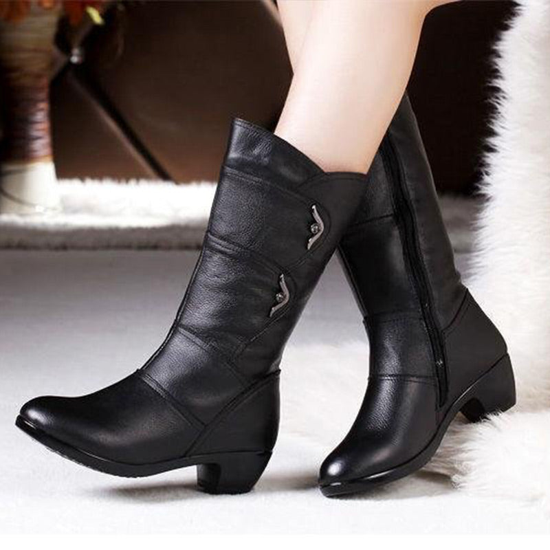 Barbara® | High boots with single zip fastening