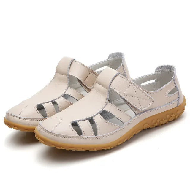 Esther® | Casual leather summer sandals for women
