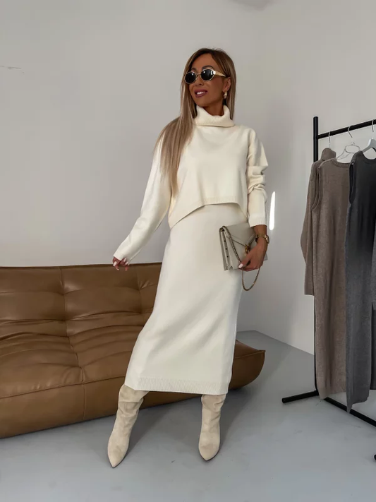 Lilian® | Autumn/winter knit set for women