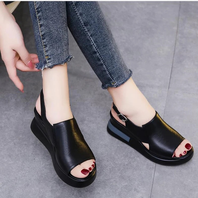 Porfiria® | Comfortable Platform Sandals