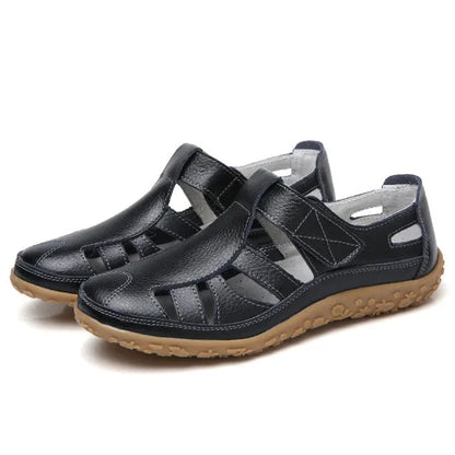 Esther® | Casual leather summer sandals for women