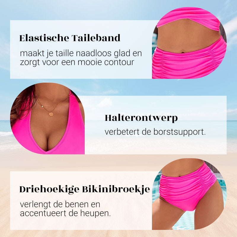 Consuelo® | Tummy Control Swimsuits Modest High Waist Bikini Sets