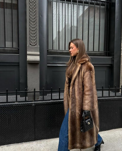 Marta® | Long fur coat