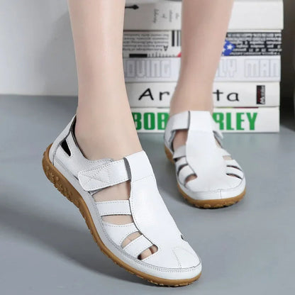 Esther® | Casual leather summer sandals for women