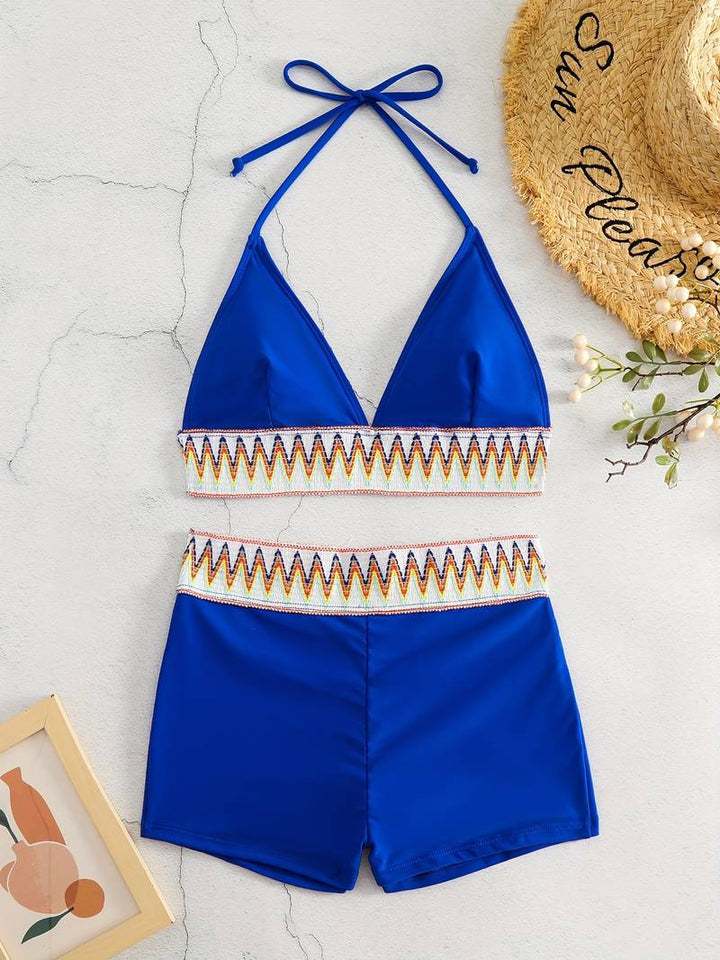 Katherine® | Stylish Bikini With Short Swimming Trunks