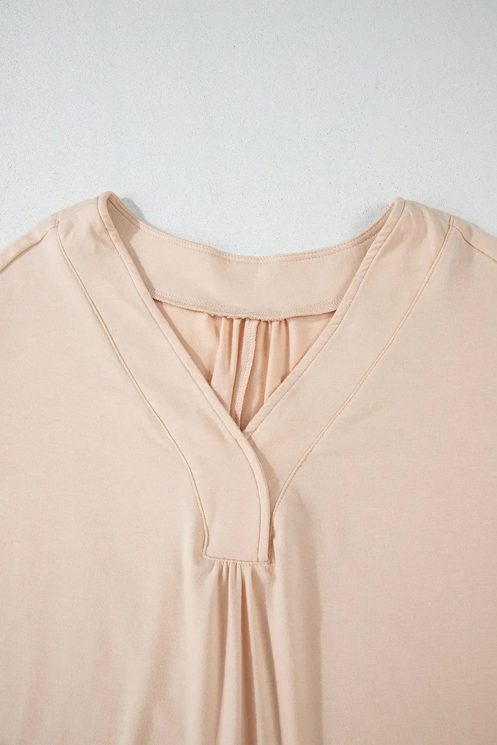 Barbara® | Printed long-sleeved blouse with a V-neck