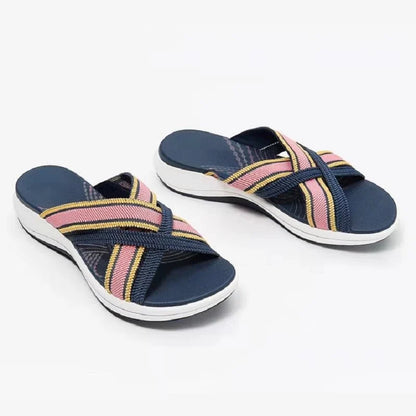 Valentina® | Women's platform sandals with elastic band