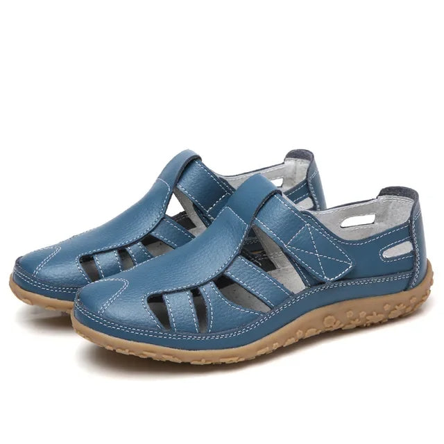 Esther® | Casual leather summer sandals for women
