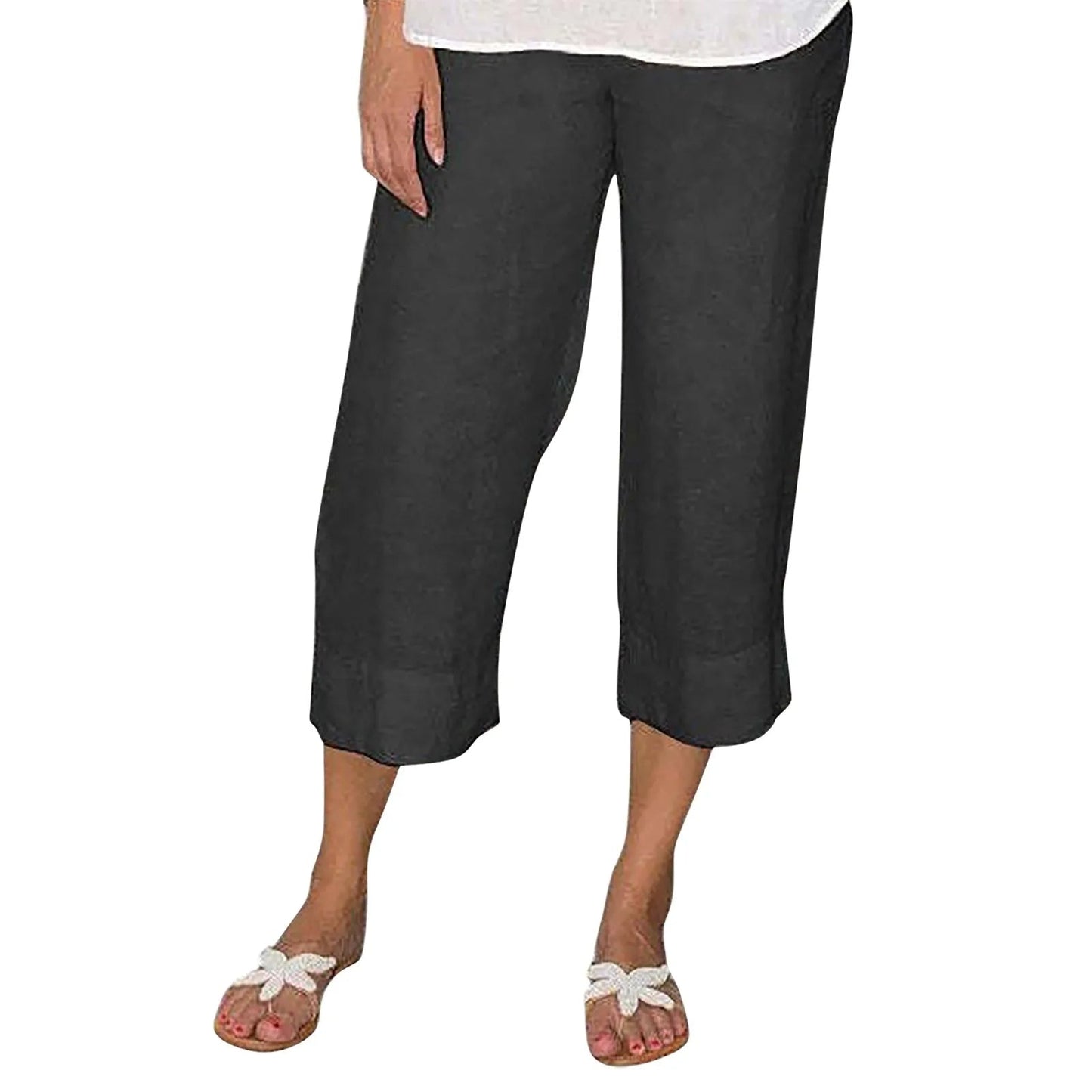 Abigail® | Casual linen trousers