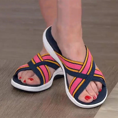 Valentina® | Women's platform sandals with elastic band