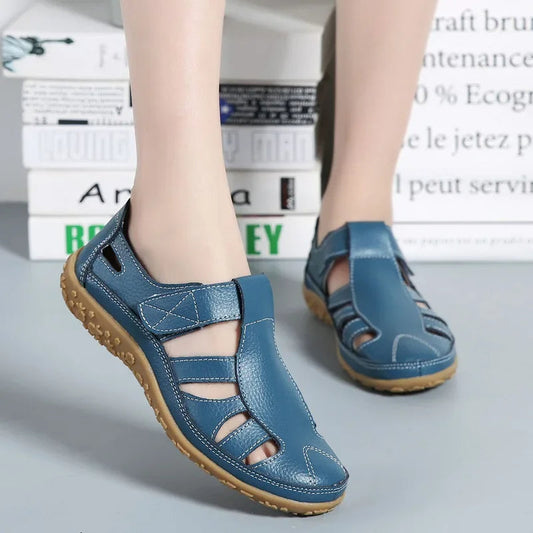 Esther® | Casual leather summer sandals for women