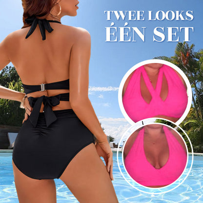 Consuelo® | Tummy Control Swimsuits Modest High Waist Bikini Sets