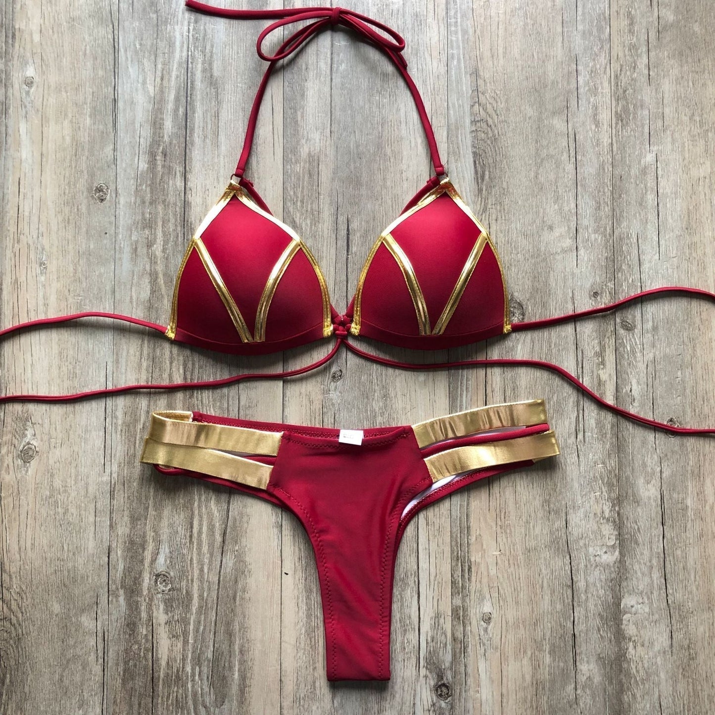 Brastias® | Bikini With Bronze Sides