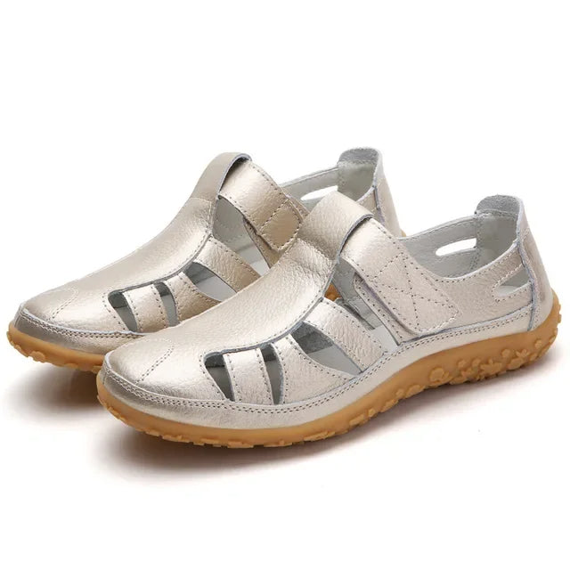 Esther® | Casual leather summer sandals for women