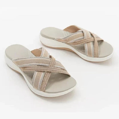 Valentina® | Women's platform sandals with elastic band
