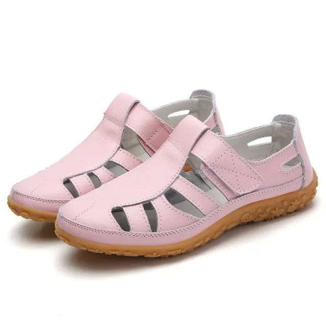 Esther® | Casual leather summer sandals for women