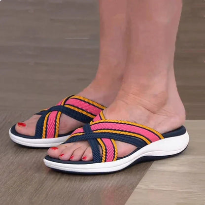 Valentina® | Women's platform sandals with elastic band