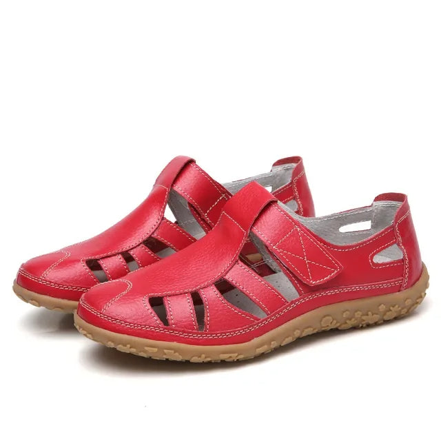 Esther® | Casual leather summer sandals for women