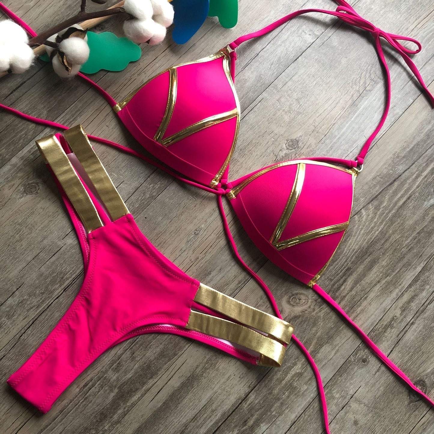 Brastias® | Bikini With Bronze Sides